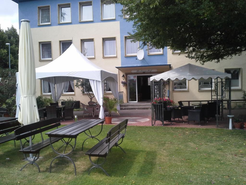 Hotel Bertramshof Wismar Bagian luar foto